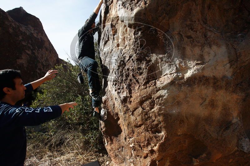 Bouldering in Hueco Tanks on 11/22/2018 with Blue Lizard Climbing and Yoga

Filename: SRM_20181122_1028310.jpg
Aperture: f/5.6
Shutter Speed: 1/2000
Body: Canon EOS-1D Mark II
Lens: Canon EF 16-35mm f/2.8 L