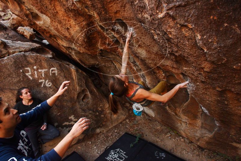 Bouldering in Hueco Tanks on 11/22/2018 with Blue Lizard Climbing and Yoga

Filename: SRM_20181122_1037580.jpg
Aperture: f/5.6
Shutter Speed: 1/200
Body: Canon EOS-1D Mark II
Lens: Canon EF 16-35mm f/2.8 L