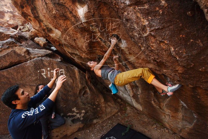 Bouldering in Hueco Tanks on 11/22/2018 with Blue Lizard Climbing and Yoga

Filename: SRM_20181122_1038010.jpg
Aperture: f/5.6
Shutter Speed: 1/250
Body: Canon EOS-1D Mark II
Lens: Canon EF 16-35mm f/2.8 L