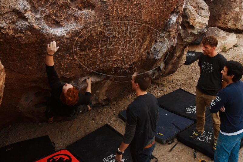 Bouldering in Hueco Tanks on 11/22/2018 with Blue Lizard Climbing and Yoga

Filename: SRM_20181122_1055310.jpg
Aperture: f/5.6
Shutter Speed: 1/320
Body: Canon EOS-1D Mark II
Lens: Canon EF 16-35mm f/2.8 L