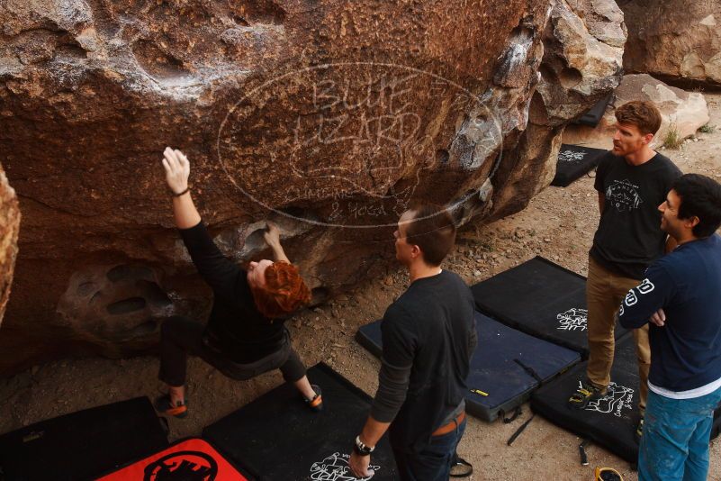 Bouldering in Hueco Tanks on 11/22/2018 with Blue Lizard Climbing and Yoga

Filename: SRM_20181122_1055311.jpg
Aperture: f/5.6
Shutter Speed: 1/320
Body: Canon EOS-1D Mark II
Lens: Canon EF 16-35mm f/2.8 L