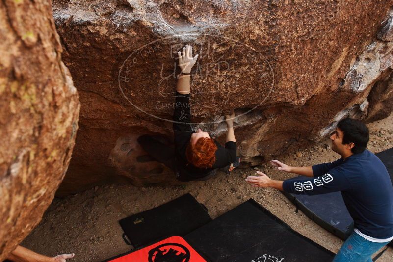 Bouldering in Hueco Tanks on 11/22/2018 with Blue Lizard Climbing and Yoga

Filename: SRM_20181122_1059010.jpg
Aperture: f/5.0
Shutter Speed: 1/320
Body: Canon EOS-1D Mark II
Lens: Canon EF 16-35mm f/2.8 L