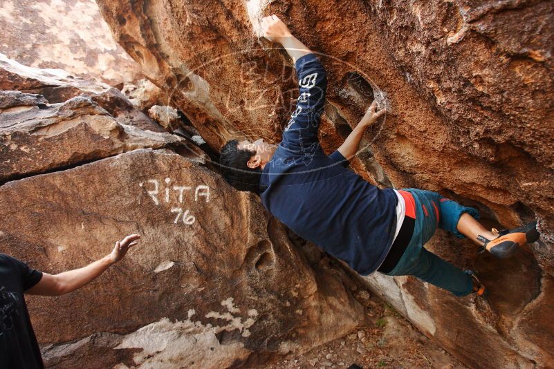 Bouldering in Hueco Tanks on 11/22/2018 with Blue Lizard Climbing and Yoga

Filename: SRM_20181122_1059580.jpg
Aperture: f/4.0
Shutter Speed: 1/400
Body: Canon EOS-1D Mark II
Lens: Canon EF 16-35mm f/2.8 L