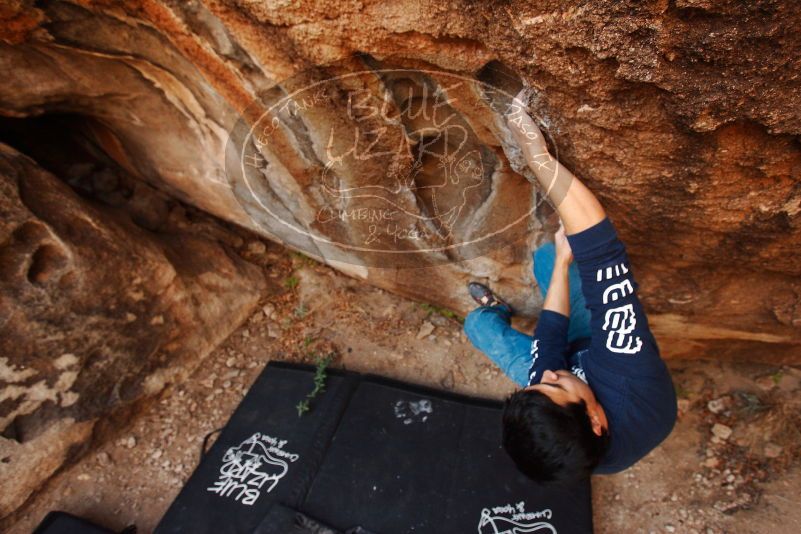 Bouldering in Hueco Tanks on 11/22/2018 with Blue Lizard Climbing and Yoga

Filename: SRM_20181122_1104180.jpg
Aperture: f/4.0
Shutter Speed: 1/400
Body: Canon EOS-1D Mark II
Lens: Canon EF 16-35mm f/2.8 L