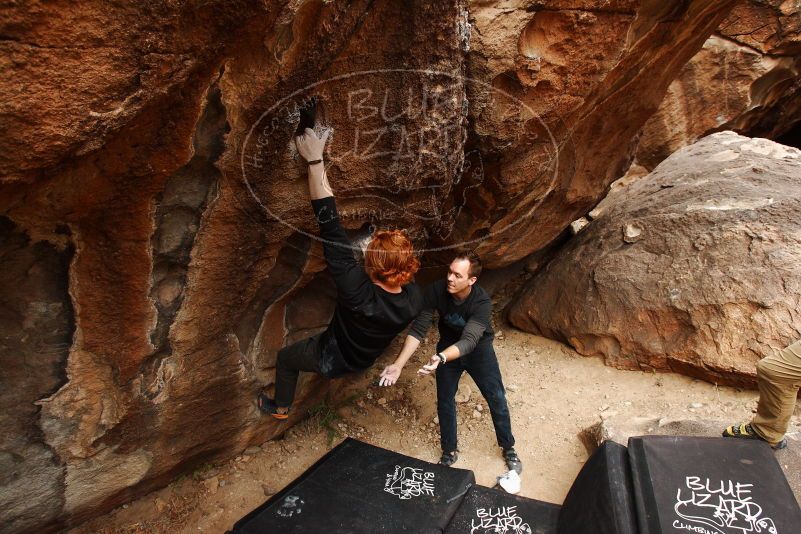 Bouldering in Hueco Tanks on 11/22/2018 with Blue Lizard Climbing and Yoga

Filename: SRM_20181122_1122080.jpg
Aperture: f/5.0
Shutter Speed: 1/320
Body: Canon EOS-1D Mark II
Lens: Canon EF 16-35mm f/2.8 L