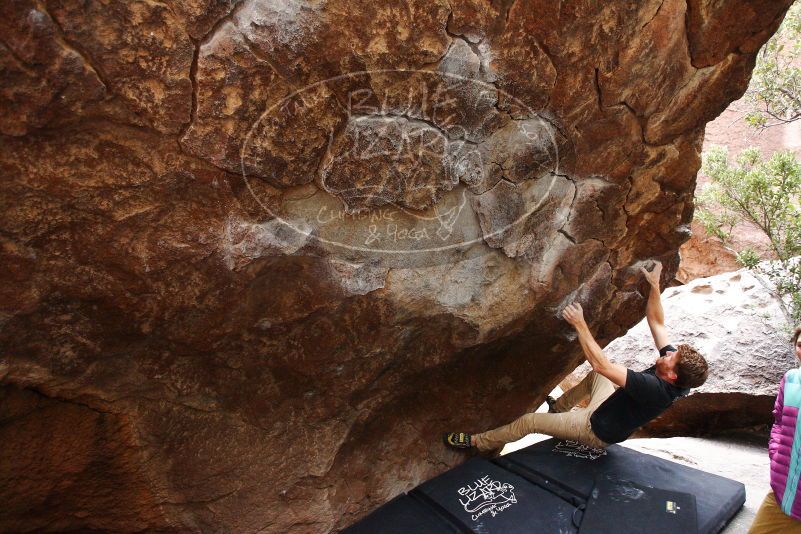 Bouldering in Hueco Tanks on 11/22/2018 with Blue Lizard Climbing and Yoga

Filename: SRM_20181122_1157200.jpg
Aperture: f/4.0
Shutter Speed: 1/320
Body: Canon EOS-1D Mark II
Lens: Canon EF 16-35mm f/2.8 L