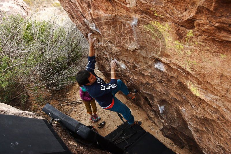 Bouldering in Hueco Tanks on 11/22/2018 with Blue Lizard Climbing and Yoga

Filename: SRM_20181122_1221230.jpg
Aperture: f/5.6
Shutter Speed: 1/320
Body: Canon EOS-1D Mark II
Lens: Canon EF 16-35mm f/2.8 L