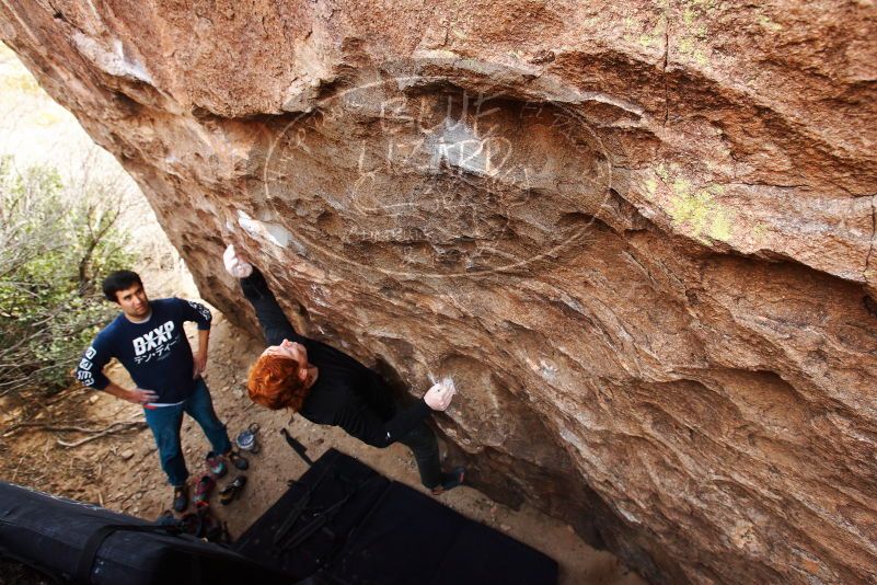 Bouldering in Hueco Tanks on 11/22/2018 with Blue Lizard Climbing and Yoga

Filename: SRM_20181122_1231230.jpg
Aperture: f/5.6
Shutter Speed: 1/250
Body: Canon EOS-1D Mark II
Lens: Canon EF 16-35mm f/2.8 L