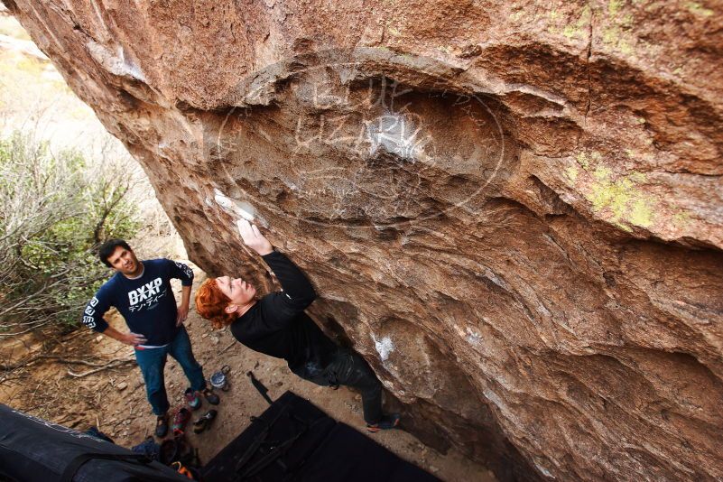 Bouldering in Hueco Tanks on 11/22/2018 with Blue Lizard Climbing and Yoga

Filename: SRM_20181122_1231350.jpg
Aperture: f/5.6
Shutter Speed: 1/250
Body: Canon EOS-1D Mark II
Lens: Canon EF 16-35mm f/2.8 L