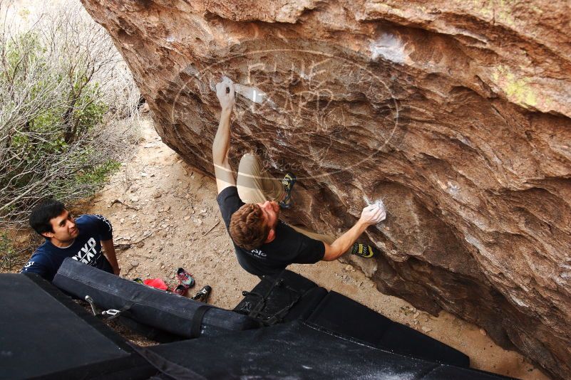 Bouldering in Hueco Tanks on 11/22/2018 with Blue Lizard Climbing and Yoga

Filename: SRM_20181122_1237510.jpg
Aperture: f/5.6
Shutter Speed: 1/320
Body: Canon EOS-1D Mark II
Lens: Canon EF 16-35mm f/2.8 L