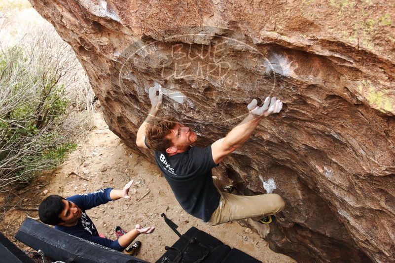 Bouldering in Hueco Tanks on 11/22/2018 with Blue Lizard Climbing and Yoga

Filename: SRM_20181122_1237581.jpg
Aperture: f/5.6
Shutter Speed: 1/400
Body: Canon EOS-1D Mark II
Lens: Canon EF 16-35mm f/2.8 L