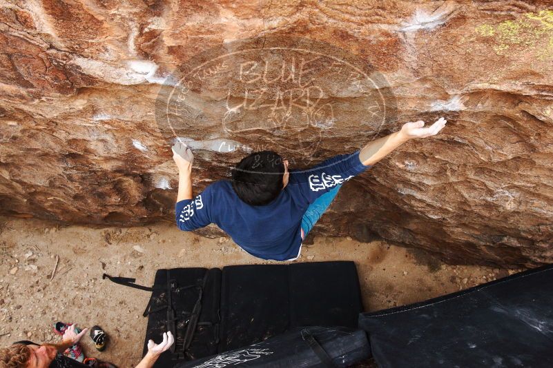 Bouldering in Hueco Tanks on 11/22/2018 with Blue Lizard Climbing and Yoga

Filename: SRM_20181122_1252040.jpg
Aperture: f/5.6
Shutter Speed: 1/320
Body: Canon EOS-1D Mark II
Lens: Canon EF 16-35mm f/2.8 L