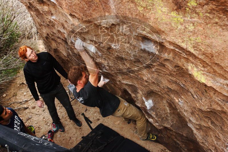 Bouldering in Hueco Tanks on 11/22/2018 with Blue Lizard Climbing and Yoga

Filename: SRM_20181122_1255150.jpg
Aperture: f/5.6
Shutter Speed: 1/400
Body: Canon EOS-1D Mark II
Lens: Canon EF 16-35mm f/2.8 L