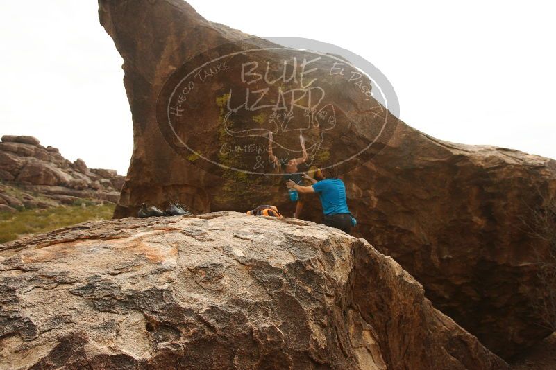 Bouldering in Hueco Tanks on 11/22/2018 with Blue Lizard Climbing and Yoga

Filename: SRM_20181122_1310220.jpg
Aperture: f/5.6
Shutter Speed: 1/2500
Body: Canon EOS-1D Mark II
Lens: Canon EF 16-35mm f/2.8 L