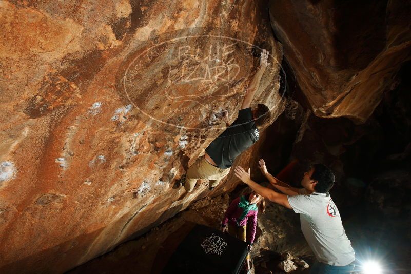 Bouldering in Hueco Tanks on 11/22/2018 with Blue Lizard Climbing and Yoga

Filename: SRM_20181122_1451300.jpg
Aperture: f/8.0
Shutter Speed: 1/250
Body: Canon EOS-1D Mark II
Lens: Canon EF 16-35mm f/2.8 L