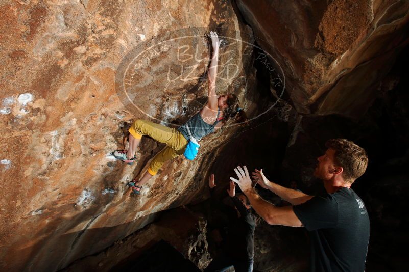 Bouldering in Hueco Tanks on 11/22/2018 with Blue Lizard Climbing and Yoga

Filename: SRM_20181122_1506210.jpg
Aperture: f/8.0
Shutter Speed: 1/250
Body: Canon EOS-1D Mark II
Lens: Canon EF 16-35mm f/2.8 L