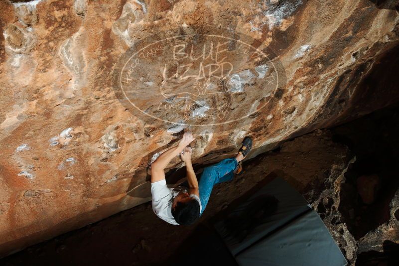 Bouldering in Hueco Tanks on 11/22/2018 with Blue Lizard Climbing and Yoga

Filename: SRM_20181122_1551130.jpg
Aperture: f/8.0
Shutter Speed: 1/250
Body: Canon EOS-1D Mark II
Lens: Canon EF 16-35mm f/2.8 L