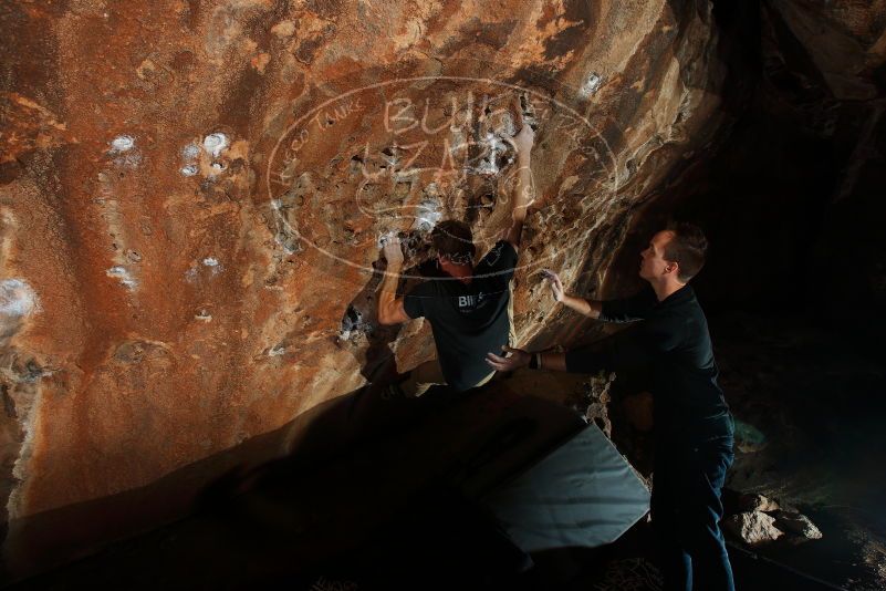 Bouldering in Hueco Tanks on 11/22/2018 with Blue Lizard Climbing and Yoga

Filename: SRM_20181122_1604310.jpg
Aperture: f/8.0
Shutter Speed: 1/250
Body: Canon EOS-1D Mark II
Lens: Canon EF 16-35mm f/2.8 L