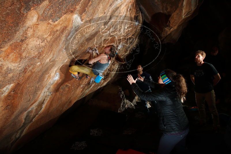 Bouldering in Hueco Tanks on 11/22/2018 with Blue Lizard Climbing and Yoga

Filename: SRM_20181122_1610510.jpg
Aperture: f/8.0
Shutter Speed: 1/250
Body: Canon EOS-1D Mark II
Lens: Canon EF 16-35mm f/2.8 L