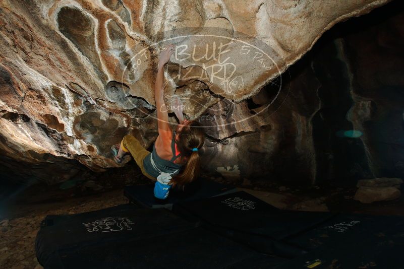 Bouldering in Hueco Tanks on 11/22/2018 with Blue Lizard Climbing and Yoga

Filename: SRM_20181122_1623410.jpg
Aperture: f/8.0
Shutter Speed: 1/250
Body: Canon EOS-1D Mark II
Lens: Canon EF 16-35mm f/2.8 L