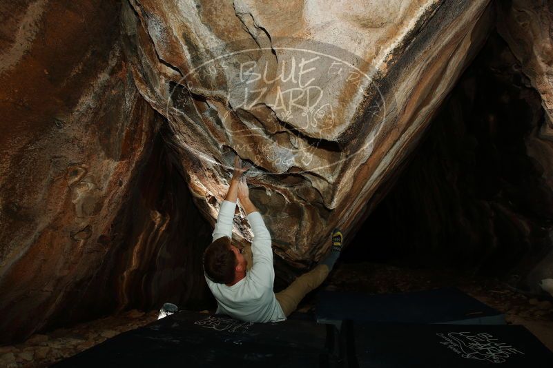 Bouldering in Hueco Tanks on 11/22/2018 with Blue Lizard Climbing and Yoga

Filename: SRM_20181122_1643430.jpg
Aperture: f/8.0
Shutter Speed: 1/250
Body: Canon EOS-1D Mark II
Lens: Canon EF 16-35mm f/2.8 L