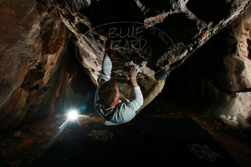 Bouldering in Hueco Tanks on 11/22/2018 with Blue Lizard Climbing and Yoga

Filename: SRM_20181122_1645370.jpg
Aperture: f/8.0
Shutter Speed: 1/250
Body: Canon EOS-1D Mark II
Lens: Canon EF 16-35mm f/2.8 L