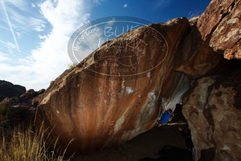 Bouldering in Hueco Tanks on 11/20/2018 with Blue Lizard Climbing and Yoga

Filename: SRM_20181120_1600430.jpg
Aperture: f/8.0
Shutter Speed: 1/250
Body: Canon EOS-1D Mark II
Lens: Canon EF 16-35mm f/2.8 L