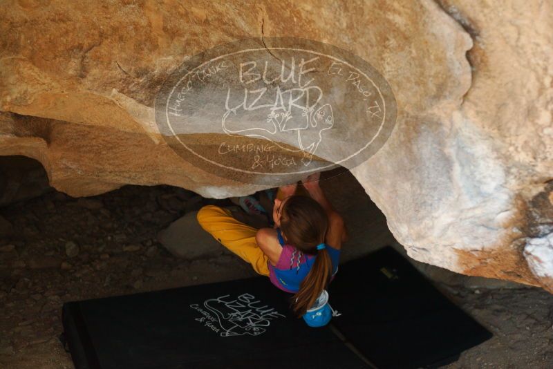 Bouldering in Hueco Tanks on 11/19/2018 with Blue Lizard Climbing and Yoga

Filename: SRM_20181119_1503410.jpg
Aperture: f/2.8
Shutter Speed: 1/200
Body: Canon EOS-1D Mark II
Lens: Canon EF 50mm f/1.8 II