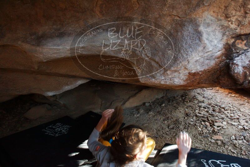 Bouldering in Hueco Tanks on 11/19/2018 with Blue Lizard Climbing and Yoga

Filename: SRM_20181119_1612331.jpg
Aperture: f/2.8
Shutter Speed: 1/250
Body: Canon EOS-1D Mark II
Lens: Canon EF 16-35mm f/2.8 L