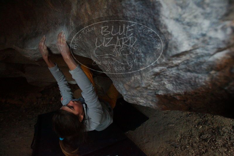 Bouldering in Hueco Tanks on 11/19/2018 with Blue Lizard Climbing and Yoga

Filename: SRM_20181119_1646460.jpg
Aperture: f/2.8
Shutter Speed: 1/250
Body: Canon EOS-1D Mark II
Lens: Canon EF 16-35mm f/2.8 L