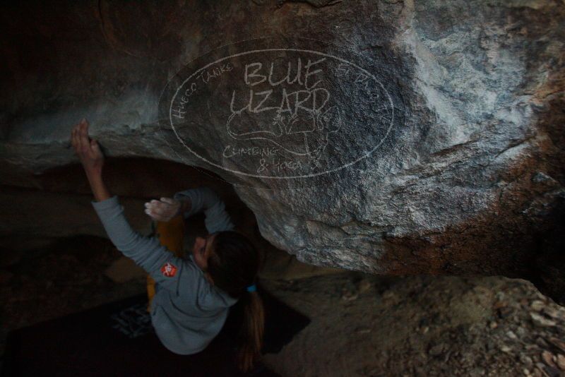 Bouldering in Hueco Tanks on 11/19/2018 with Blue Lizard Climbing and Yoga

Filename: SRM_20181119_1703320.jpg
Aperture: f/2.8
Shutter Speed: 1/250
Body: Canon EOS-1D Mark II
Lens: Canon EF 16-35mm f/2.8 L