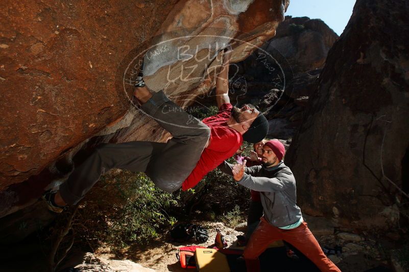 Bouldering in Hueco Tanks on 11/09/2018 with Blue Lizard Climbing and Yoga

Filename: SRM_20181109_1333100.jpg
Aperture: f/8.0
Shutter Speed: 1/250
Body: Canon EOS-1D Mark II
Lens: Canon EF 16-35mm f/2.8 L