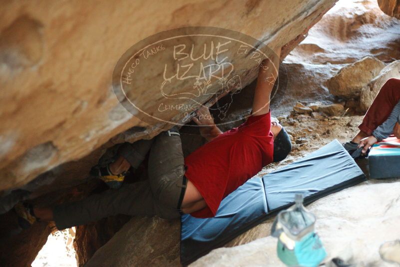 Bouldering in Hueco Tanks on 11/09/2018 with Blue Lizard Climbing and Yoga

Filename: SRM_20181109_1602530.jpg
Aperture: f/2.0
Shutter Speed: 1/60
Body: Canon EOS-1D Mark II
Lens: Canon EF 50mm f/1.8 II