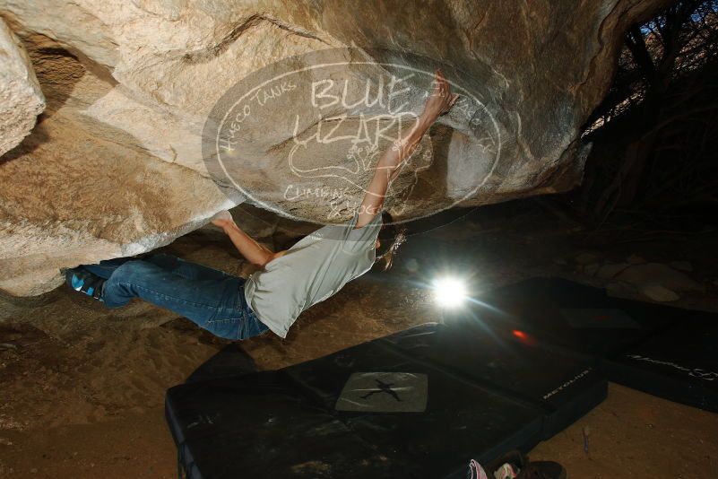 Bouldering in Hueco Tanks on 12/01/2018 with Blue Lizard Climbing and Yoga

Filename: SRM_20181201_1114430.jpg
Aperture: f/8.0
Shutter Speed: 1/250
Body: Canon EOS-1D Mark II
Lens: Canon EF 16-35mm f/2.8 L