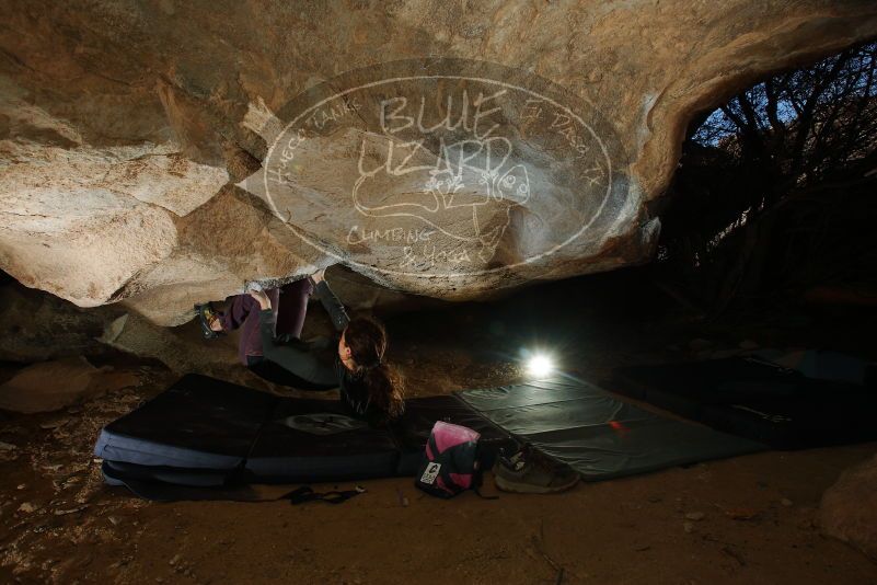 Bouldering in Hueco Tanks on 12/01/2018 with Blue Lizard Climbing and Yoga

Filename: SRM_20181201_1123300.jpg
Aperture: f/8.0
Shutter Speed: 1/250
Body: Canon EOS-1D Mark II
Lens: Canon EF 16-35mm f/2.8 L