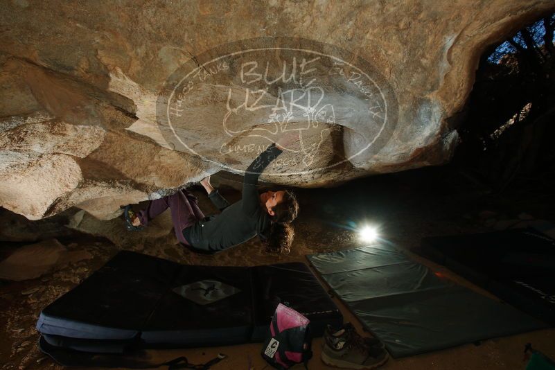 Bouldering in Hueco Tanks on 12/01/2018 with Blue Lizard Climbing and Yoga

Filename: SRM_20181201_1124300.jpg
Aperture: f/8.0
Shutter Speed: 1/250
Body: Canon EOS-1D Mark II
Lens: Canon EF 16-35mm f/2.8 L