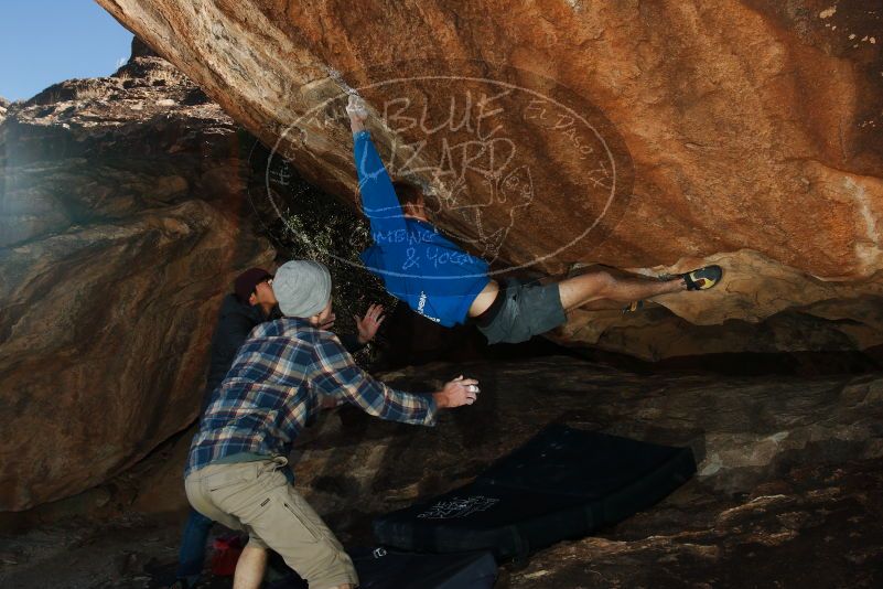 Bouldering in Hueco Tanks on 12/01/2018 with Blue Lizard Climbing and Yoga

Filename: SRM_20181201_1150360.jpg
Aperture: f/8.0
Shutter Speed: 1/250
Body: Canon EOS-1D Mark II
Lens: Canon EF 16-35mm f/2.8 L