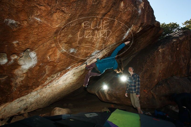 Bouldering in Hueco Tanks on 12/01/2018 with Blue Lizard Climbing and Yoga

Filename: SRM_20181201_1216570.jpg
Aperture: f/8.0
Shutter Speed: 1/250
Body: Canon EOS-1D Mark II
Lens: Canon EF 16-35mm f/2.8 L