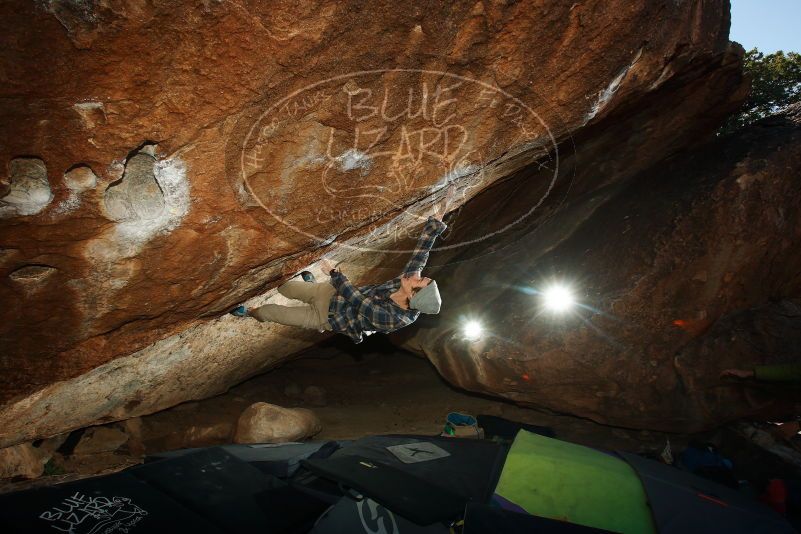 Bouldering in Hueco Tanks on 12/01/2018 with Blue Lizard Climbing and Yoga

Filename: SRM_20181201_1230270.jpg
Aperture: f/8.0
Shutter Speed: 1/320
Body: Canon EOS-1D Mark II
Lens: Canon EF 16-35mm f/2.8 L