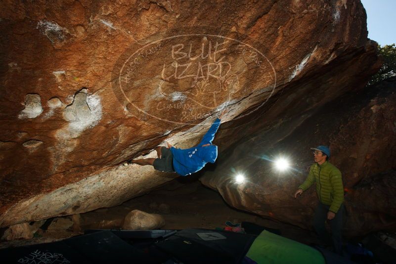 Bouldering in Hueco Tanks on 12/01/2018 with Blue Lizard Climbing and Yoga

Filename: SRM_20181201_1237290.jpg
Aperture: f/8.0
Shutter Speed: 1/320
Body: Canon EOS-1D Mark II
Lens: Canon EF 16-35mm f/2.8 L