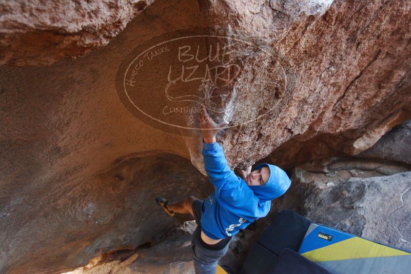 Bouldering in Hueco Tanks on 12/01/2018 with Blue Lizard Climbing and Yoga

Filename: SRM_20181201_1328130.jpg
Aperture: f/3.5
Shutter Speed: 1/250
Body: Canon EOS-1D Mark II
Lens: Canon EF 16-35mm f/2.8 L