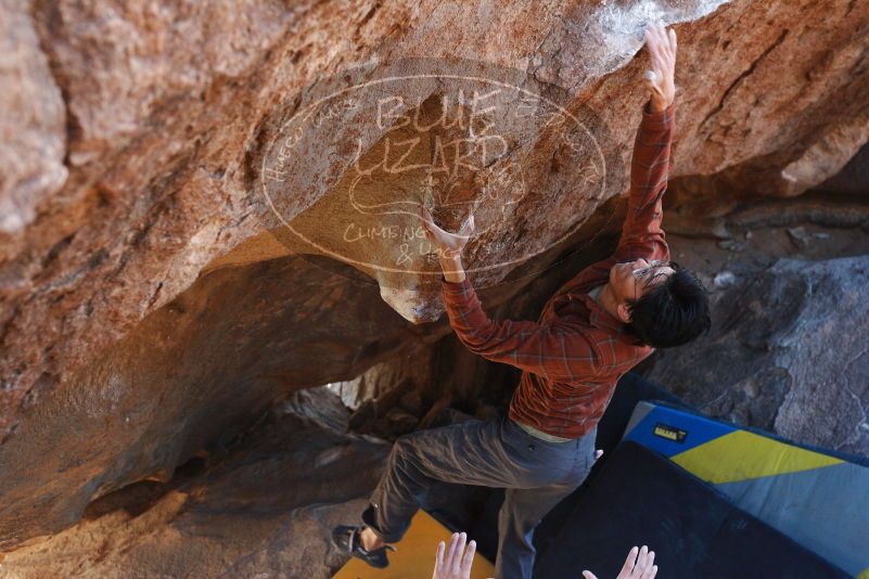 Bouldering in Hueco Tanks on 12/01/2018 with Blue Lizard Climbing and Yoga

Filename: SRM_20181201_1329190.jpg
Aperture: f/4.0
Shutter Speed: 1/400
Body: Canon EOS-1D Mark II
Lens: Canon EF 50mm f/1.8 II