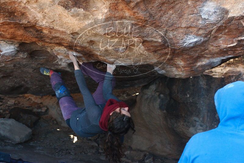 Bouldering in Hueco Tanks on 12/01/2018 with Blue Lizard Climbing and Yoga

Filename: SRM_20181201_1354380.jpg
Aperture: f/4.0
Shutter Speed: 1/320
Body: Canon EOS-1D Mark II
Lens: Canon EF 50mm f/1.8 II