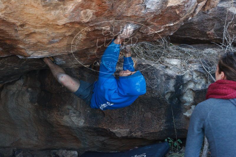 Bouldering in Hueco Tanks on 12/01/2018 with Blue Lizard Climbing and Yoga

Filename: SRM_20181201_1405170.jpg
Aperture: f/4.0
Shutter Speed: 1/400
Body: Canon EOS-1D Mark II
Lens: Canon EF 50mm f/1.8 II