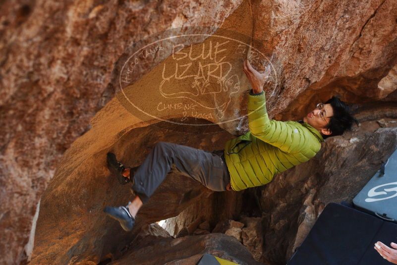 Bouldering in Hueco Tanks on 12/01/2018 with Blue Lizard Climbing and Yoga

Filename: SRM_20181201_1439500.jpg
Aperture: f/4.0
Shutter Speed: 1/320
Body: Canon EOS-1D Mark II
Lens: Canon EF 50mm f/1.8 II