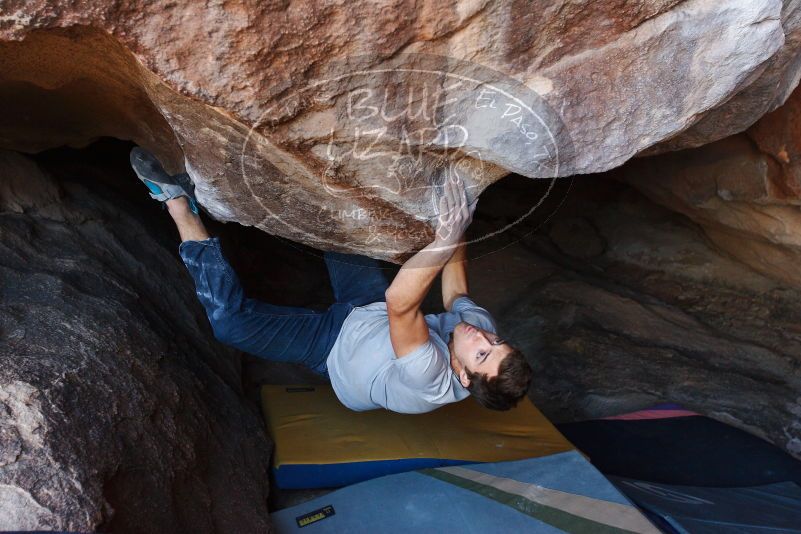 Bouldering in Hueco Tanks on 12/01/2018 with Blue Lizard Climbing and Yoga

Filename: SRM_20181201_1516250.jpg
Aperture: f/4.0
Shutter Speed: 1/250
Body: Canon EOS-1D Mark II
Lens: Canon EF 16-35mm f/2.8 L