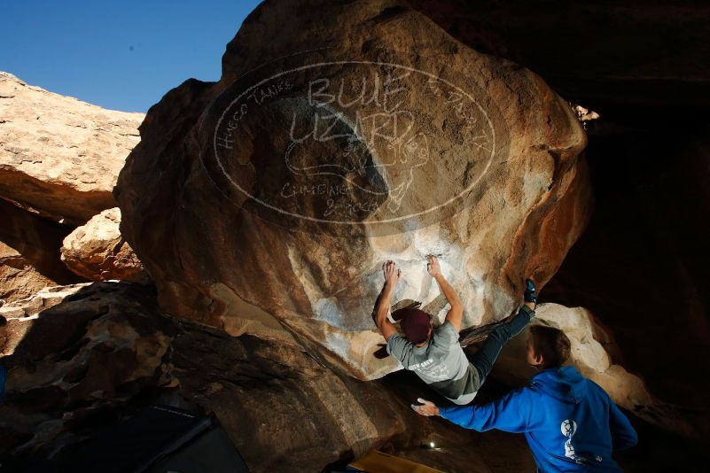 Bouldering in Hueco Tanks on 12/01/2018 with Blue Lizard Climbing and Yoga

Filename: SRM_20181201_1527540.jpg
Aperture: f/8.0
Shutter Speed: 1/250
Body: Canon EOS-1D Mark II
Lens: Canon EF 16-35mm f/2.8 L