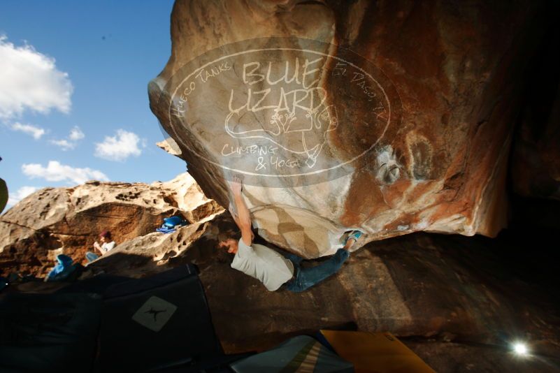 Bouldering in Hueco Tanks on 12/01/2018 with Blue Lizard Climbing and Yoga

Filename: SRM_20181201_1549170.jpg
Aperture: f/8.0
Shutter Speed: 1/250
Body: Canon EOS-1D Mark II
Lens: Canon EF 16-35mm f/2.8 L