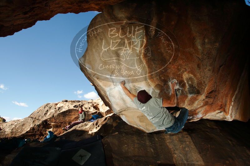 Bouldering in Hueco Tanks on 12/01/2018 with Blue Lizard Climbing and Yoga

Filename: SRM_20181201_1552540.jpg
Aperture: f/8.0
Shutter Speed: 1/250
Body: Canon EOS-1D Mark II
Lens: Canon EF 16-35mm f/2.8 L