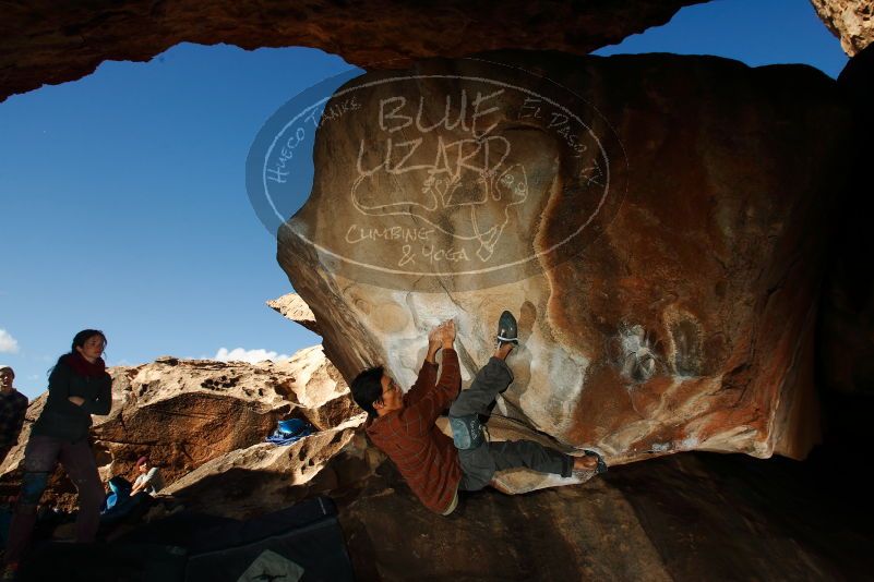 Bouldering in Hueco Tanks on 12/01/2018 with Blue Lizard Climbing and Yoga

Filename: SRM_20181201_1557570.jpg
Aperture: f/8.0
Shutter Speed: 1/250
Body: Canon EOS-1D Mark II
Lens: Canon EF 16-35mm f/2.8 L